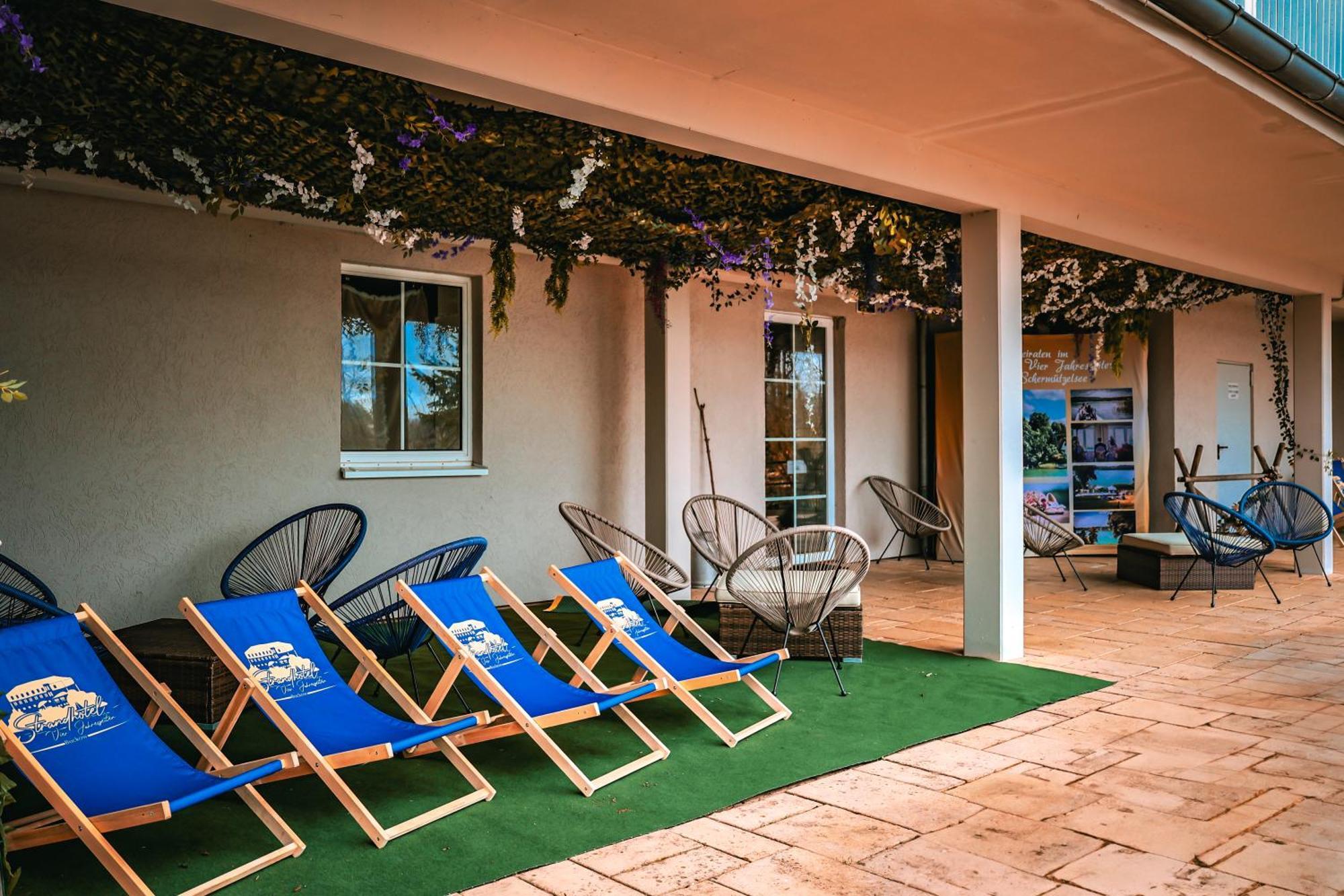 Strandhotel Vier Jahreszeiten 布科 外观 照片